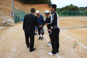도민체전선수단 격려