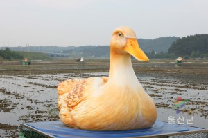 친환경농업 오리동상