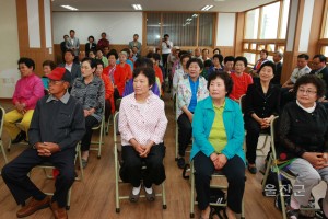 북면 노인대학 입학식