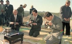 온정면 초도순시