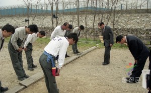 궁도선수 격려