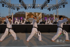 2007 울진대게축제 경희대 태권도시범