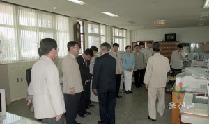 군정보도 사진촬영