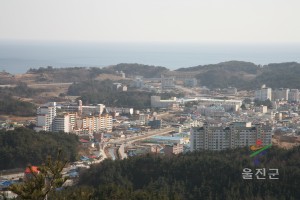 울진시가지 전경