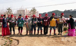 남수산 등산로 개통식