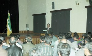 평해군정설명회