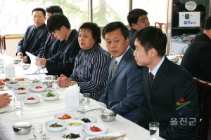 중국방문단 조찬