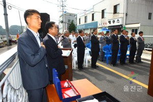 도시계획도로 준공식-월변제방도로