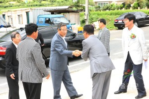 온정면 선구보건진료소 준공식