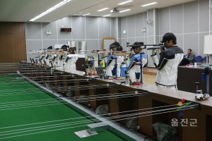 사격단 격려