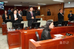 제180회 울진군의회 제2차 정례회 개회식