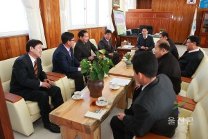 경상북도 기자 군수님 인터뷰