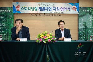 십이령 보부상길 스토리텔링 개발사업 지원협약 체결