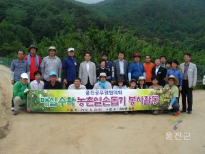 공협 일손돕기 봉사활동
