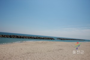 월송정 해변 연안침식
