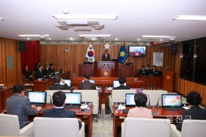 군의회 임시회 개최