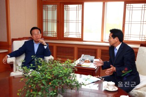 국도비예산확보 관련 도지사면담