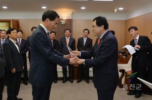 2013년 시군합동평가 도약상 수상
