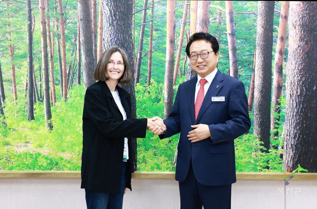 울진금강송 산지농업시스템 세계중요농업유산 등재 현장실사단 방문